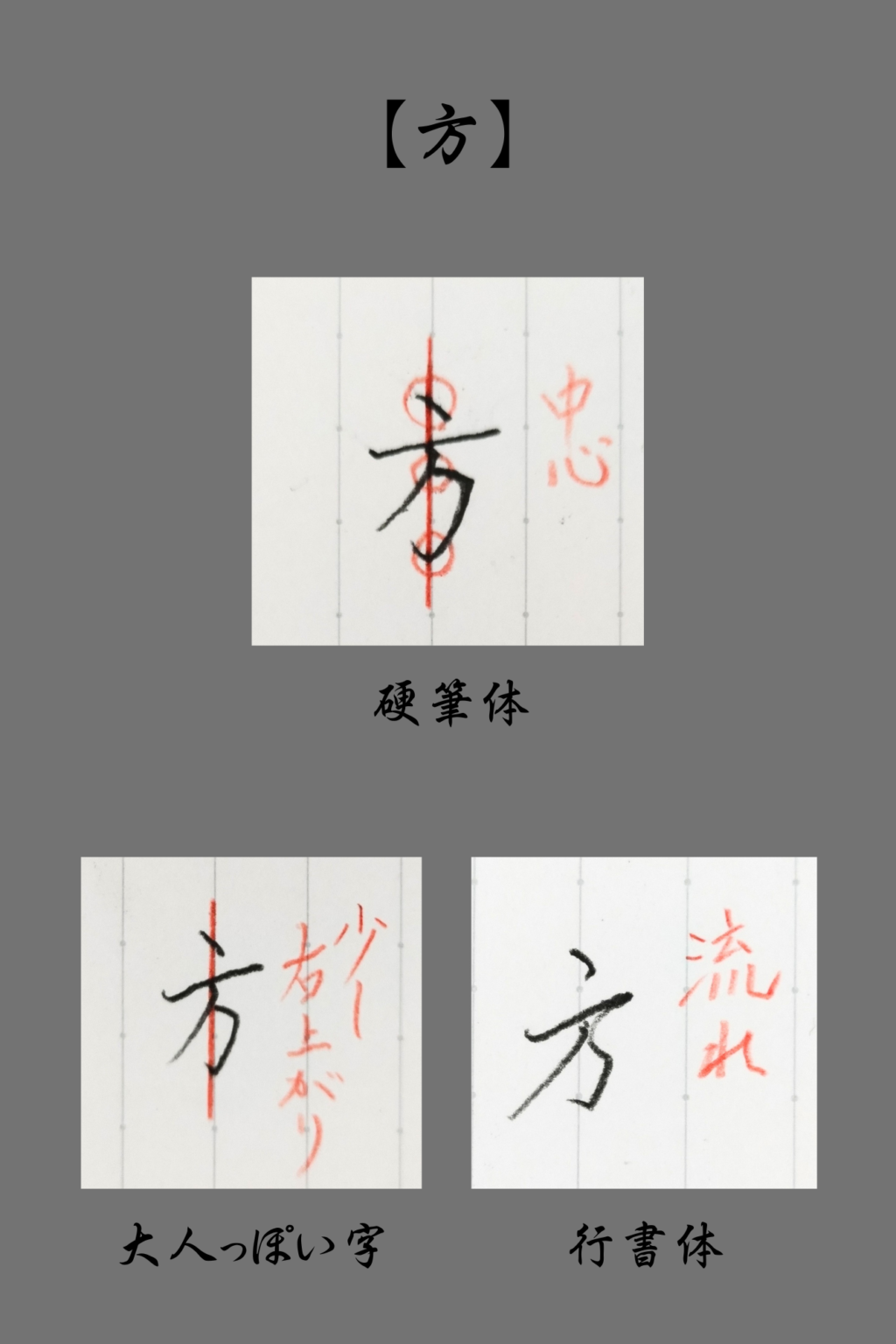 AKI書き方教室では、ワンランク上の字が書けるようになるアドバイスをしています。 | 書家/デザイン書家 明（Aki）オフィシャルサイトブログ